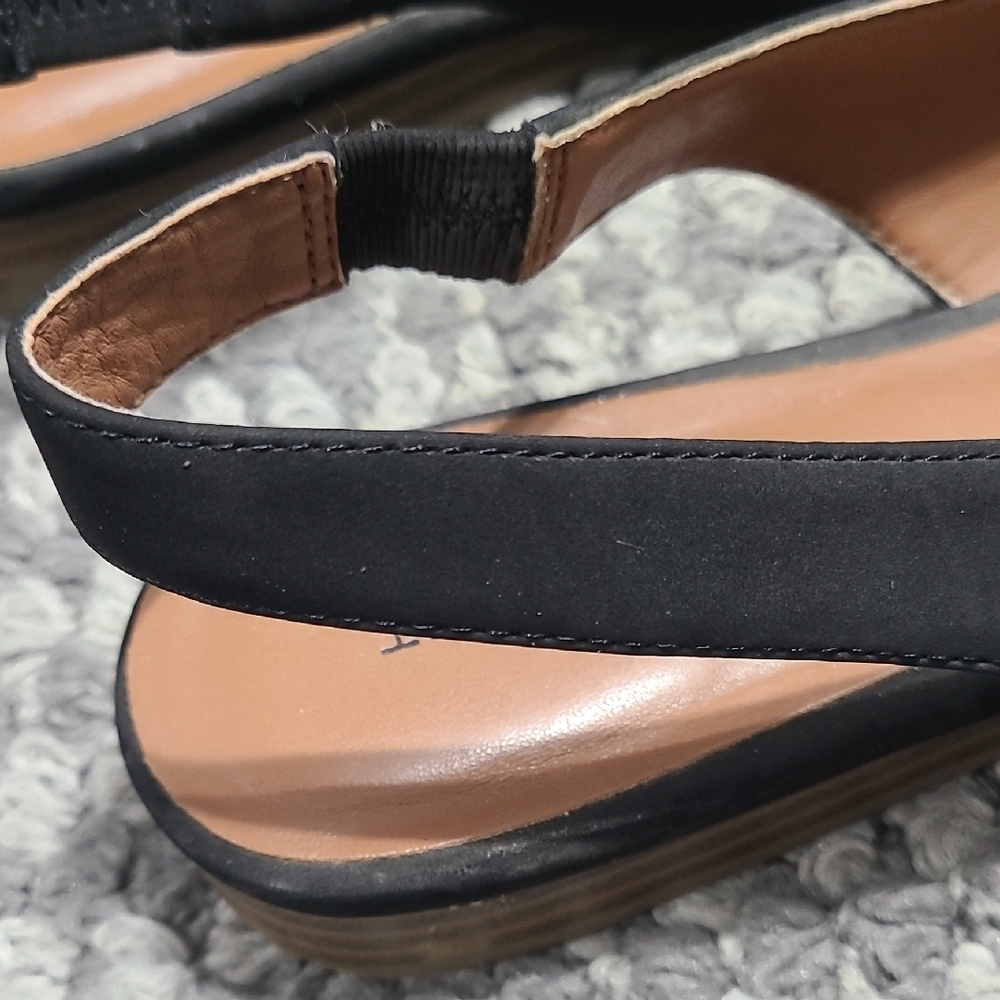 Indigo Black Women's Slingback Flats - Picture 8 of 10